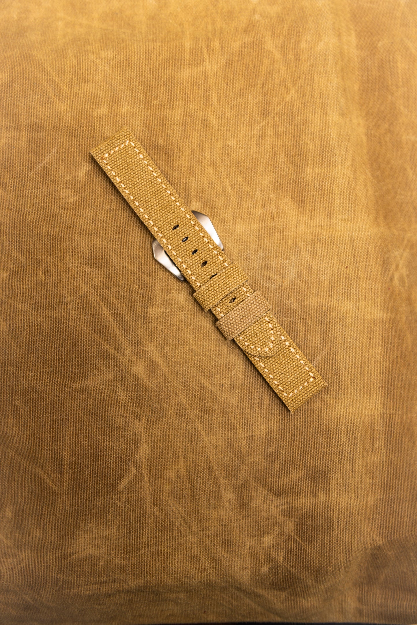 Cinturino "Vintage Canvas" - Sabbia