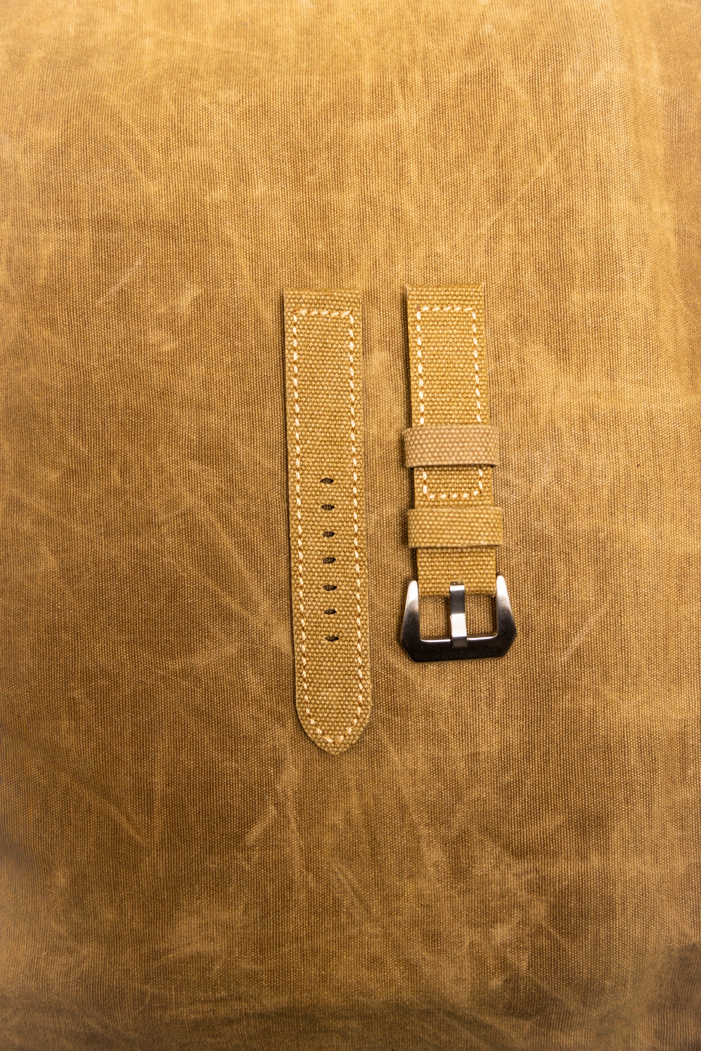Cinturino "Vintage Canvas" - Sabbia