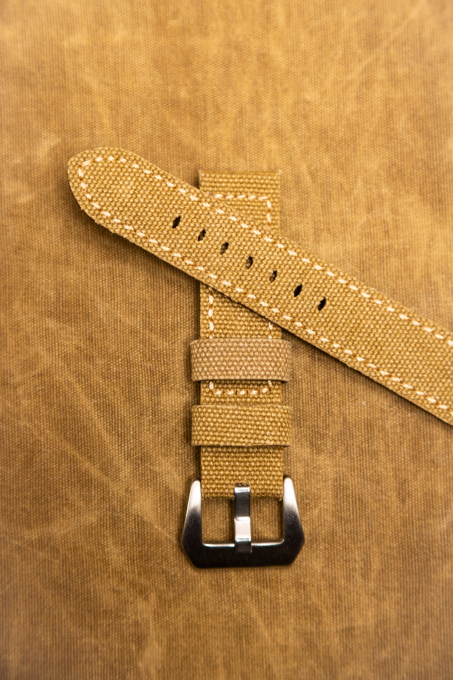 Cinturino "Vintage Canvas" - Sabbia