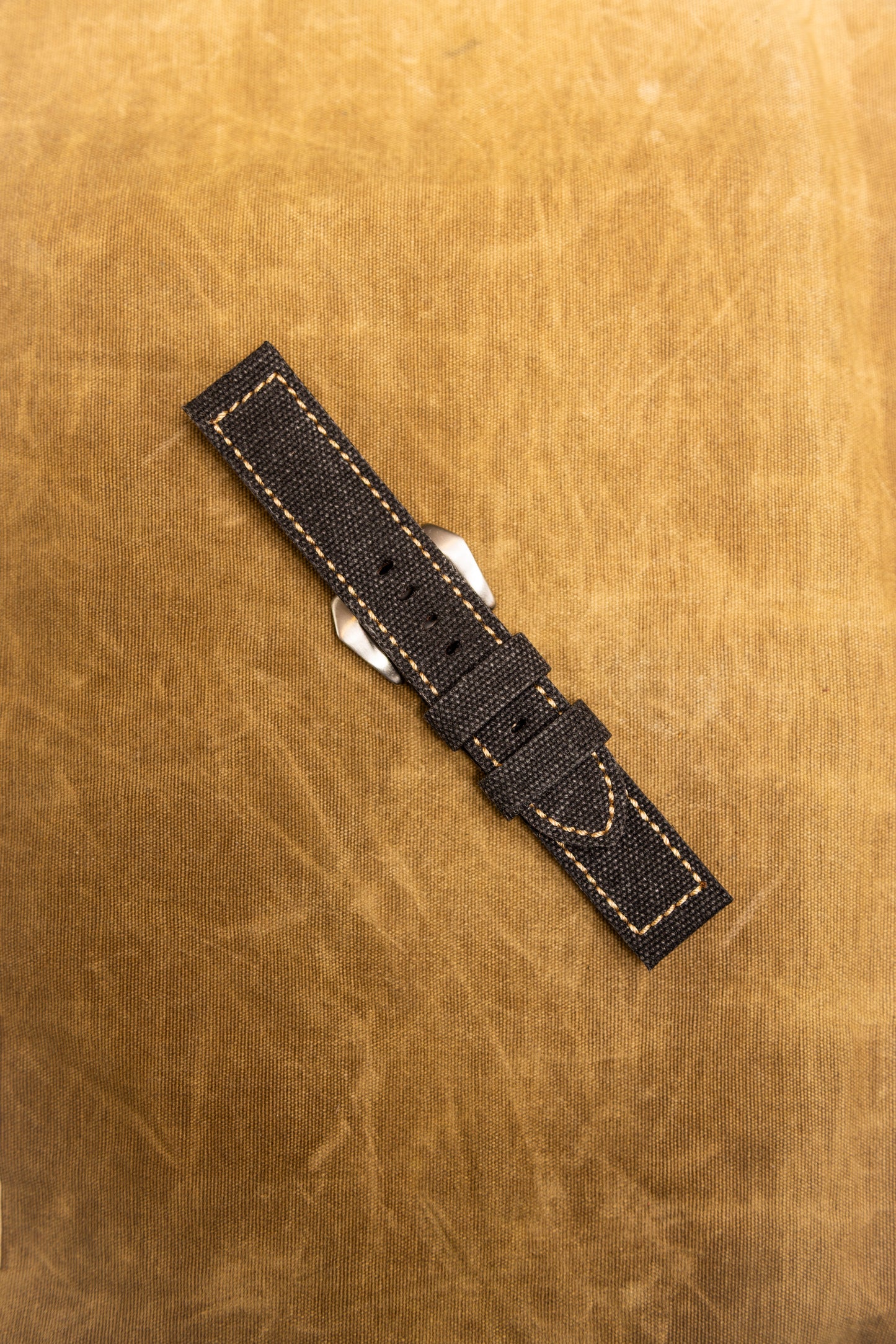 Cinturino "Vintage Canvas" - Nero