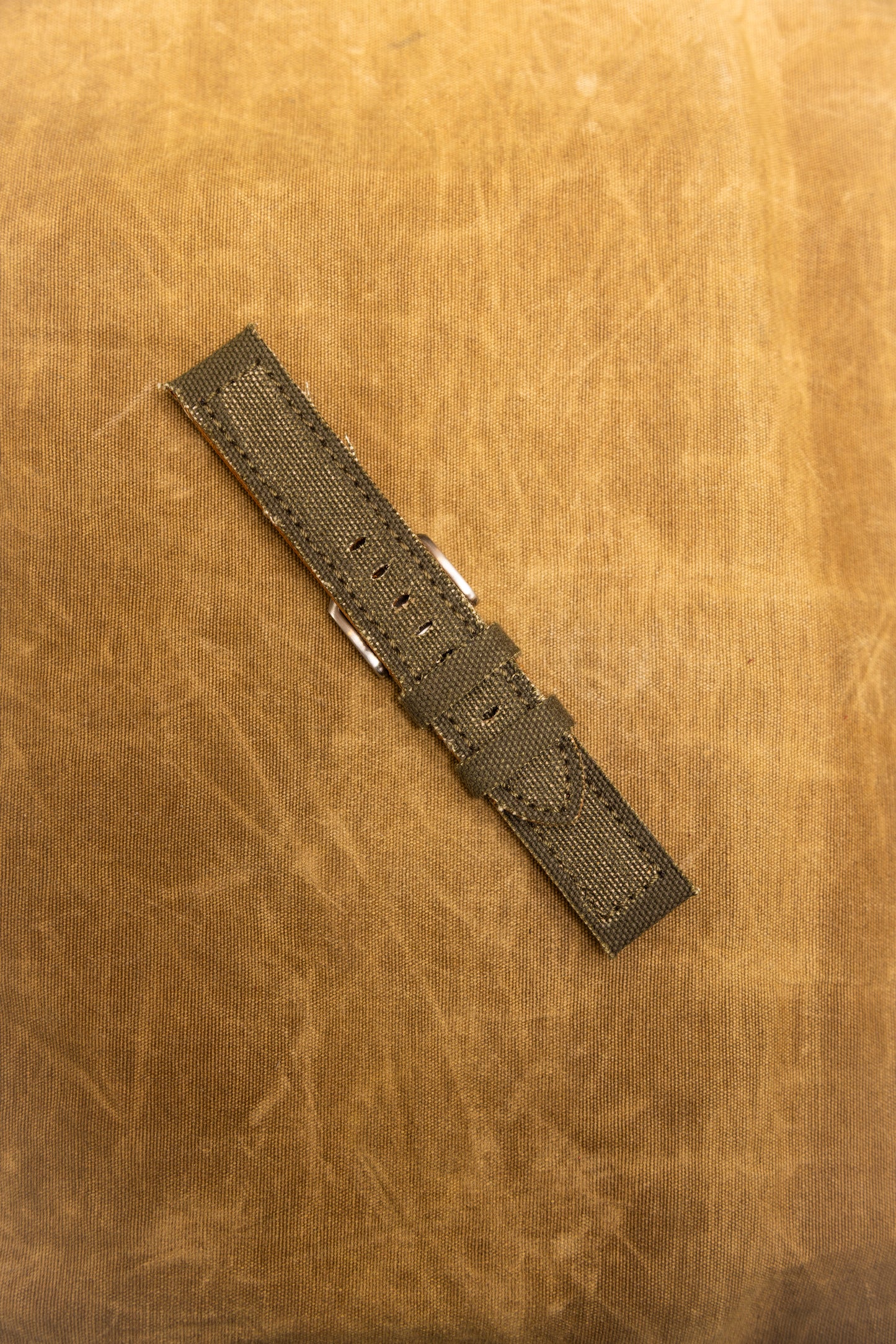 Cinturino "Vintage Canvas" - Verde Militare