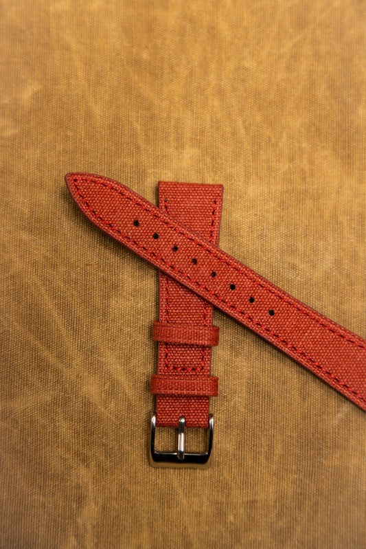 Cinturino "Classic Canvas" - Rosso